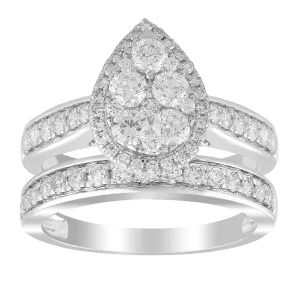 1.50ct Round Brilliant Diamond Engagement Ring In 18ct White Gold