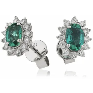 Emerald Earring Set 1.40ct - 2.00ct