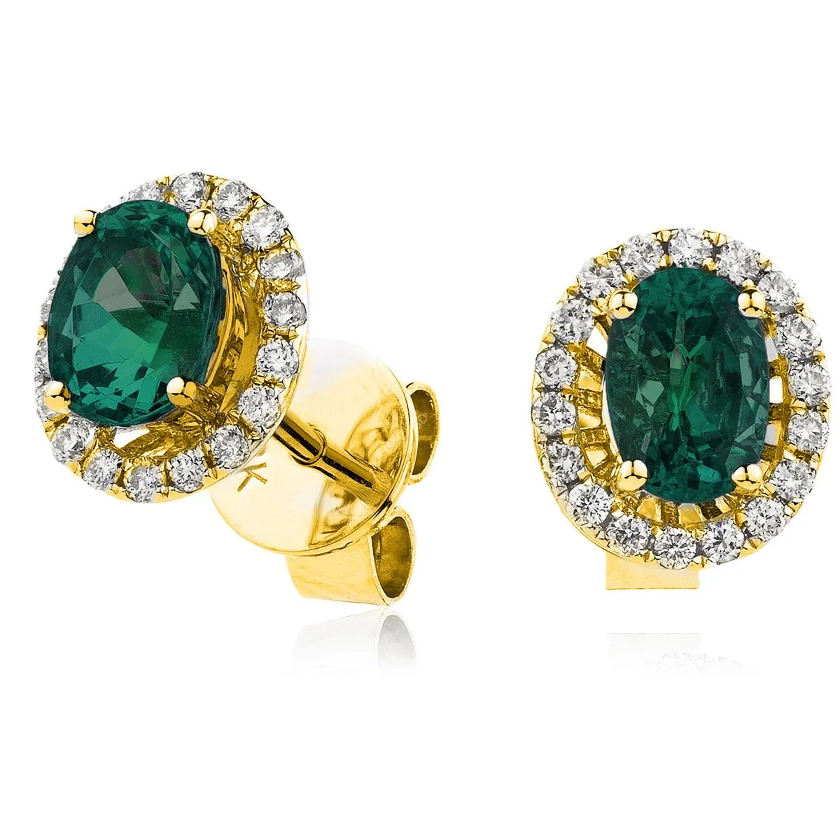Emerald Earrings 1.00ct