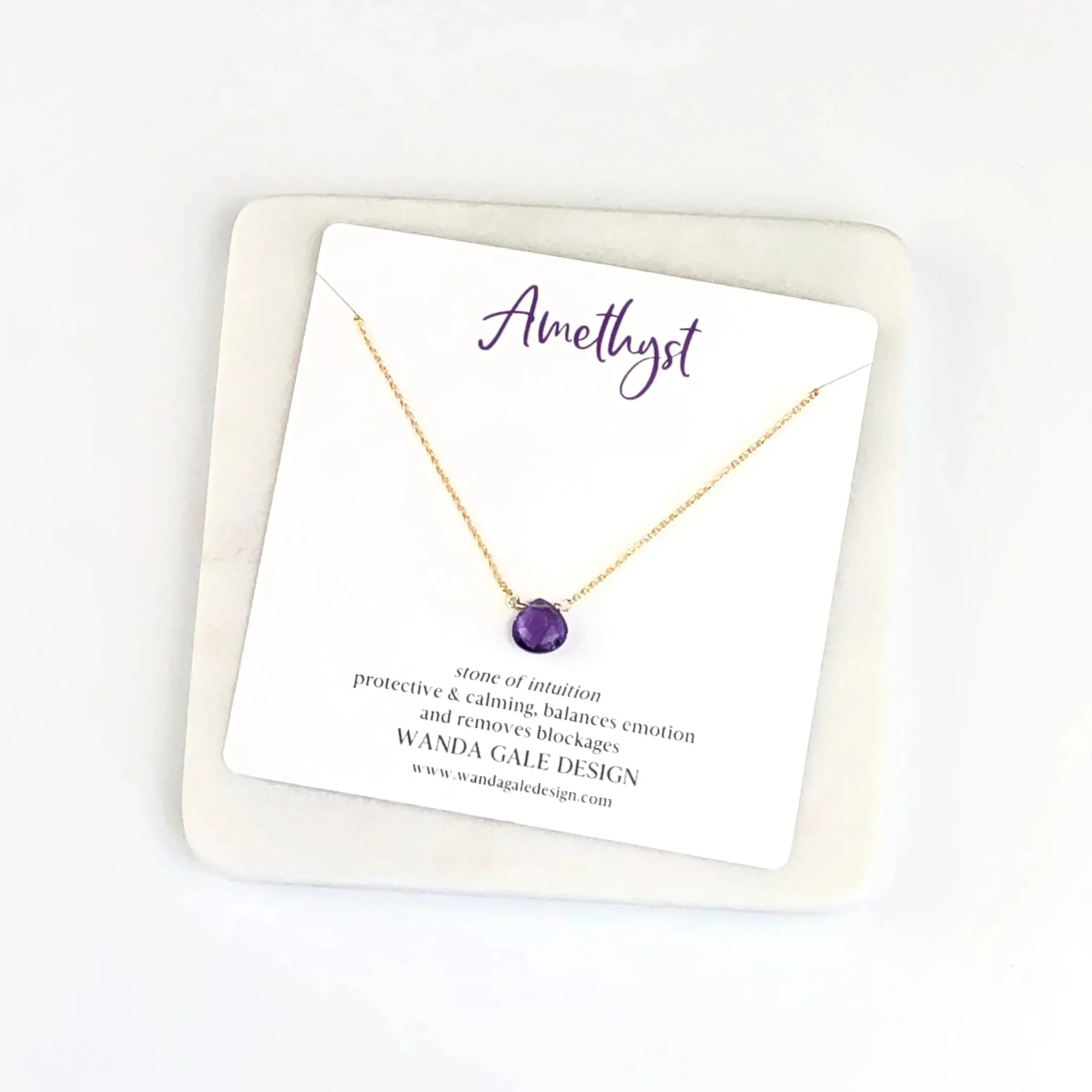Energy stone necklace - Citrine