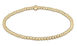Enewton Classic Gold 2.5mm Beaded Bracelet