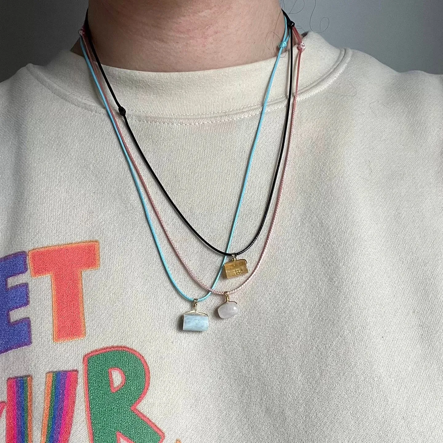 Eternity Pendant - Citrine