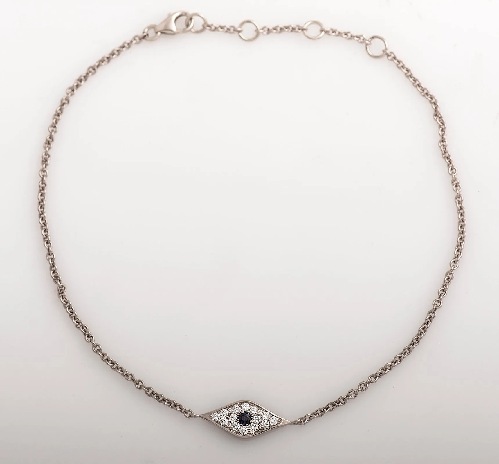 Evil Eye Diamond Bracelet