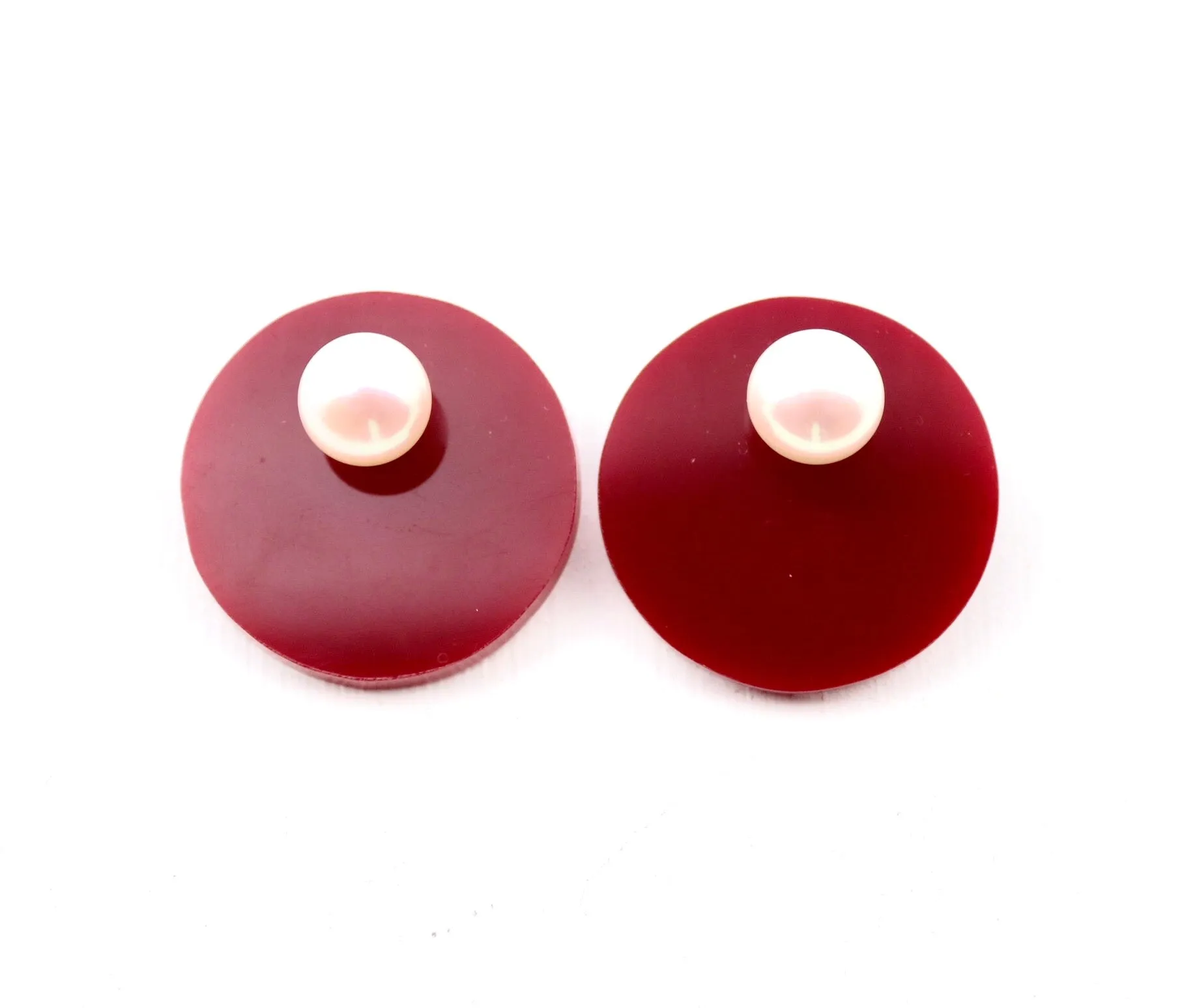 Mod Pearl Stud Earrings