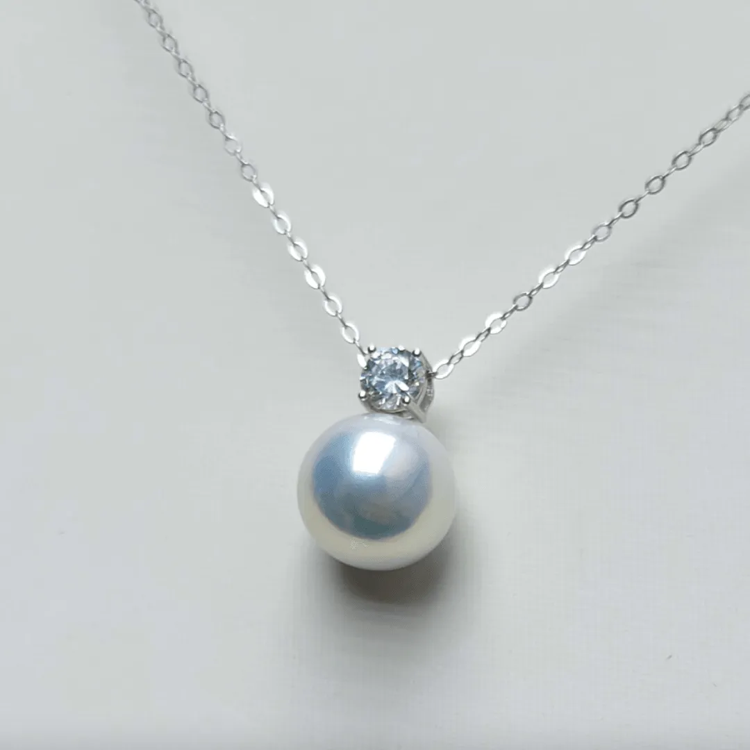 Princess Style Pearl Pendant Necklace