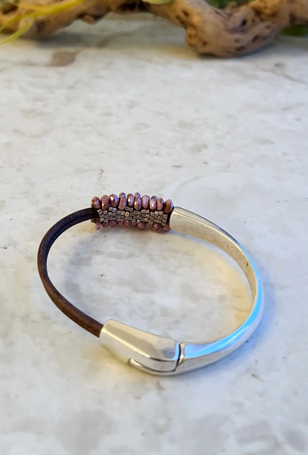 Ruby Gemstone Bracelet