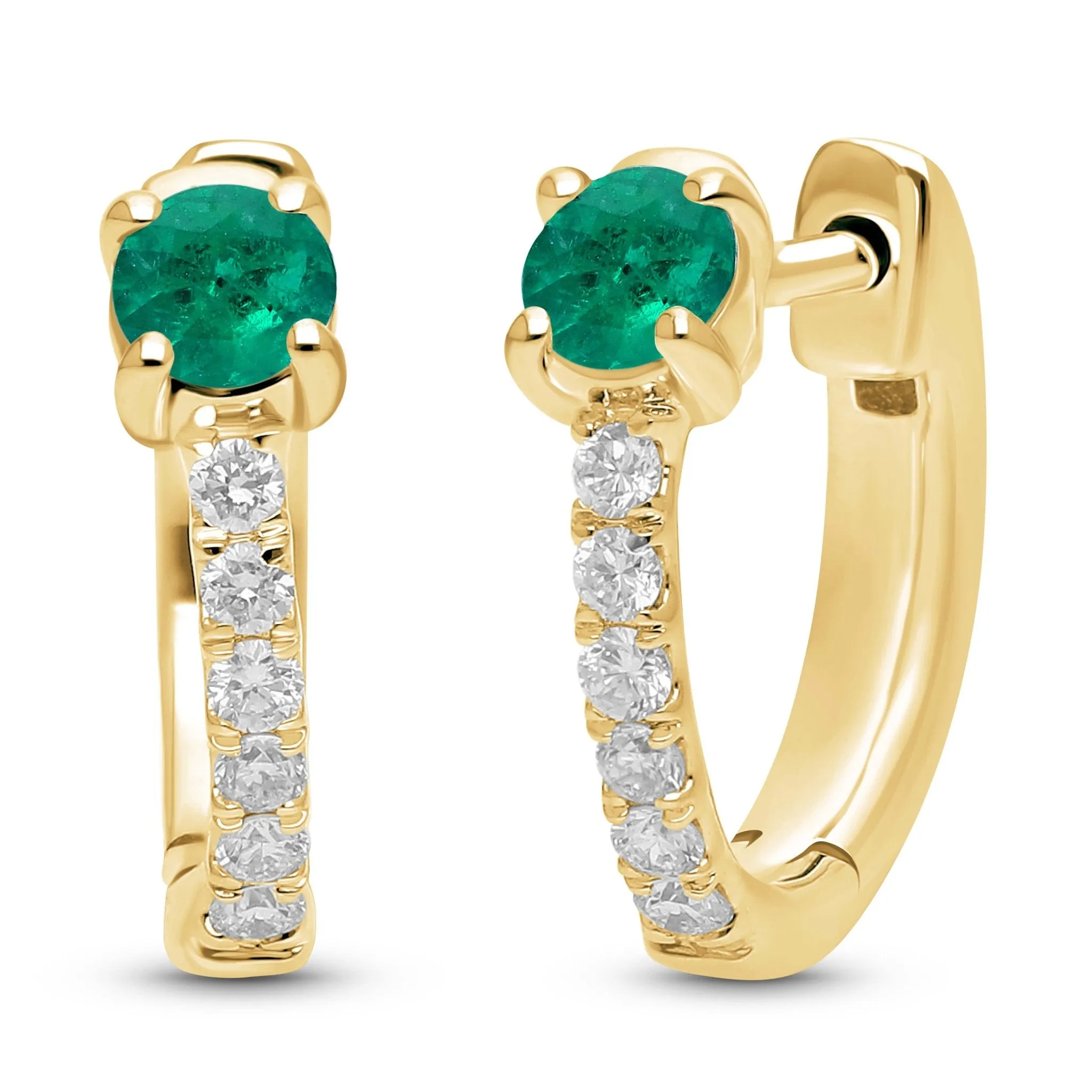 Stile Hoop Earrings - WG