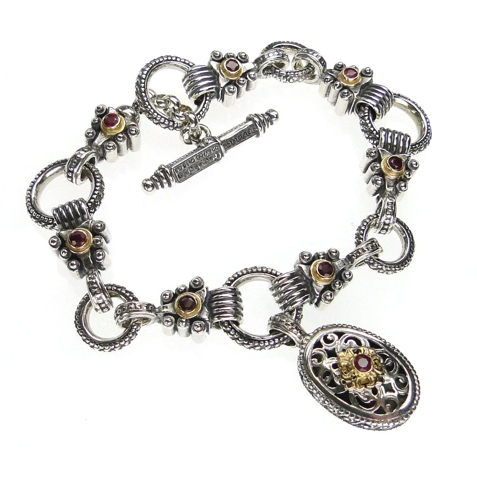 Stone Arrow Charm Bracelet
