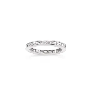 Straight Baguette Diamond Eternity Band