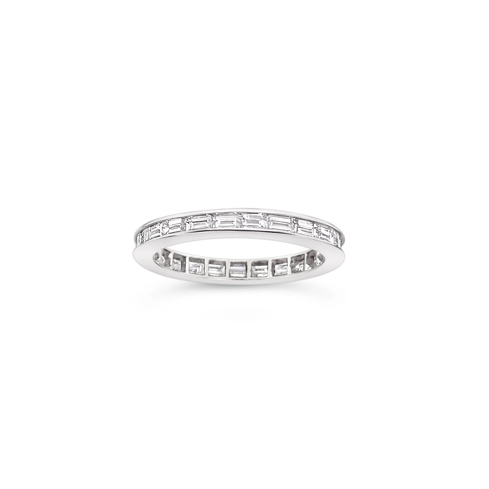 Straight Baguette Diamond Eternity Band