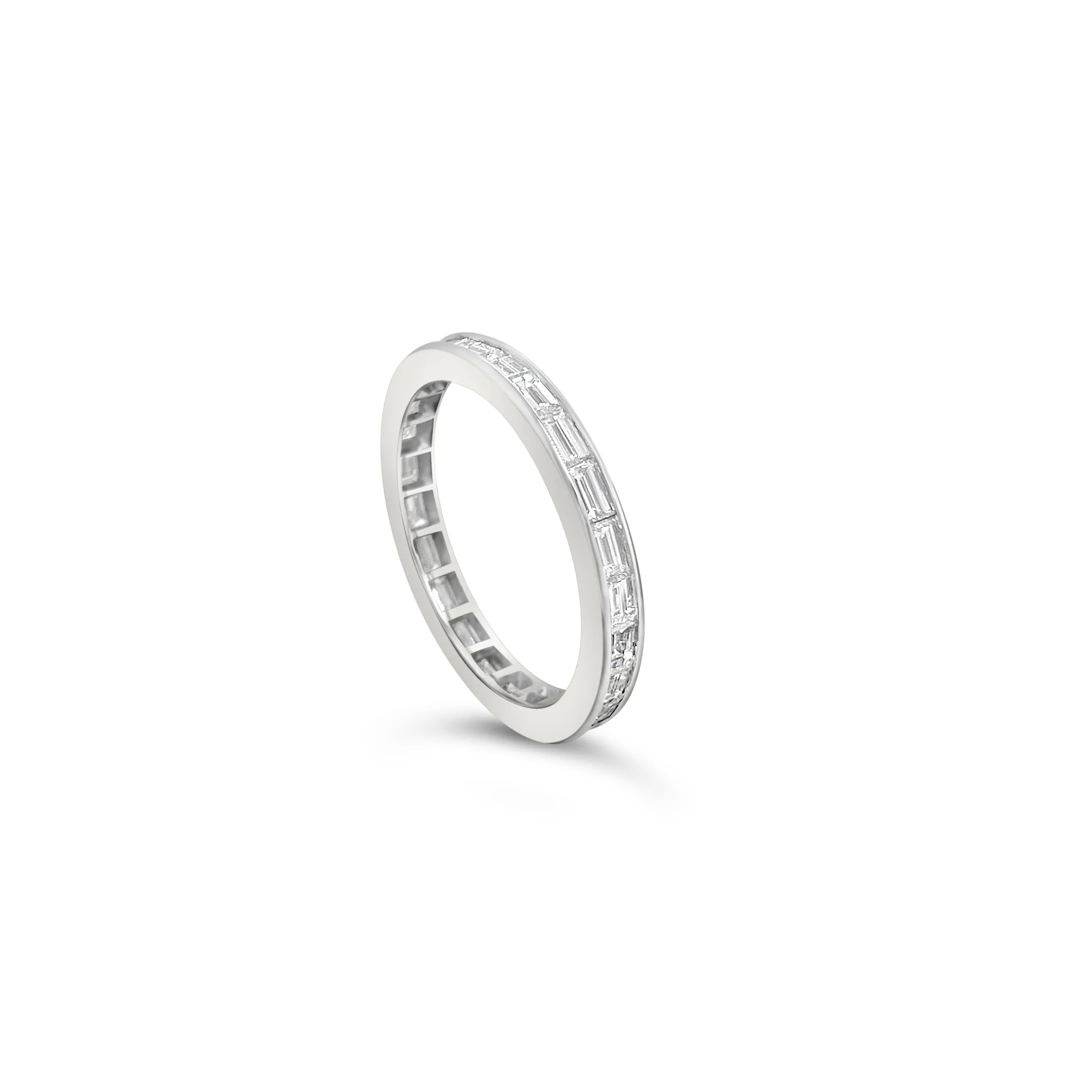 Straight Baguette Diamond Eternity Band