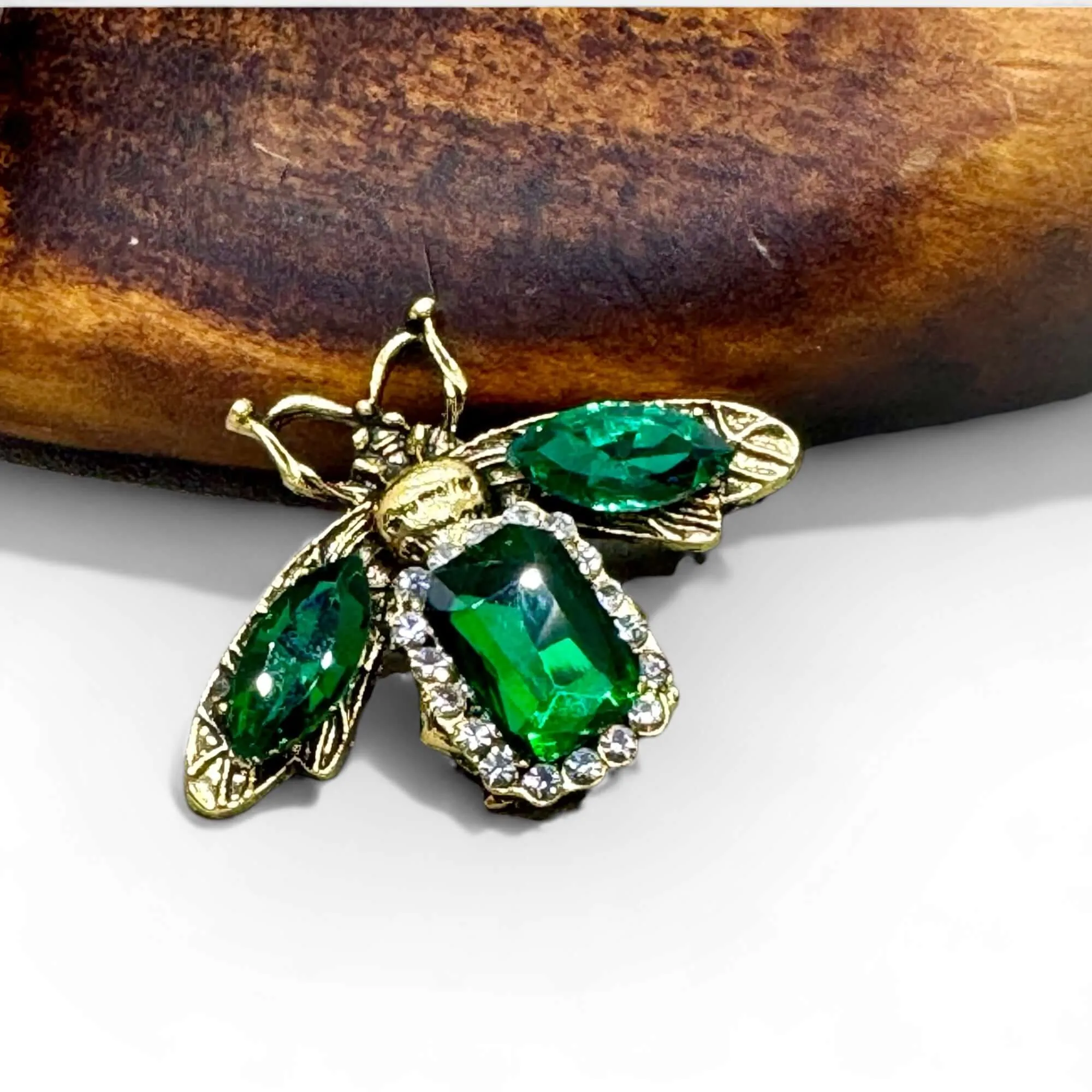 Vintage Style Bee Brooch