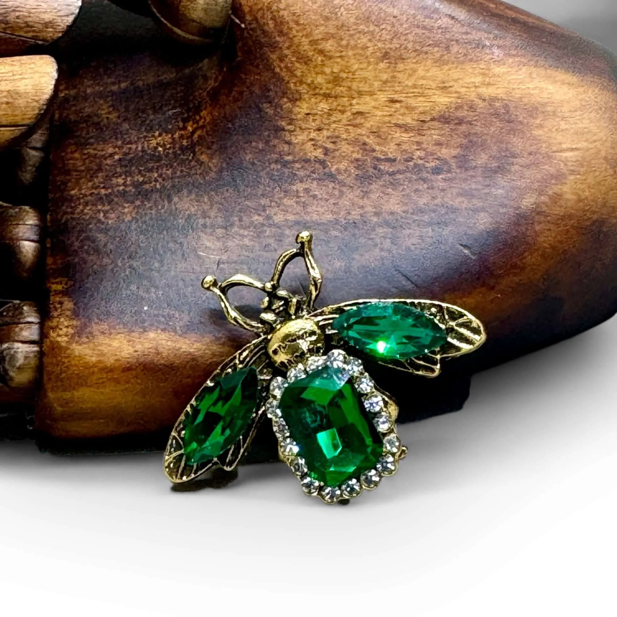 Vintage Style Bee Brooch