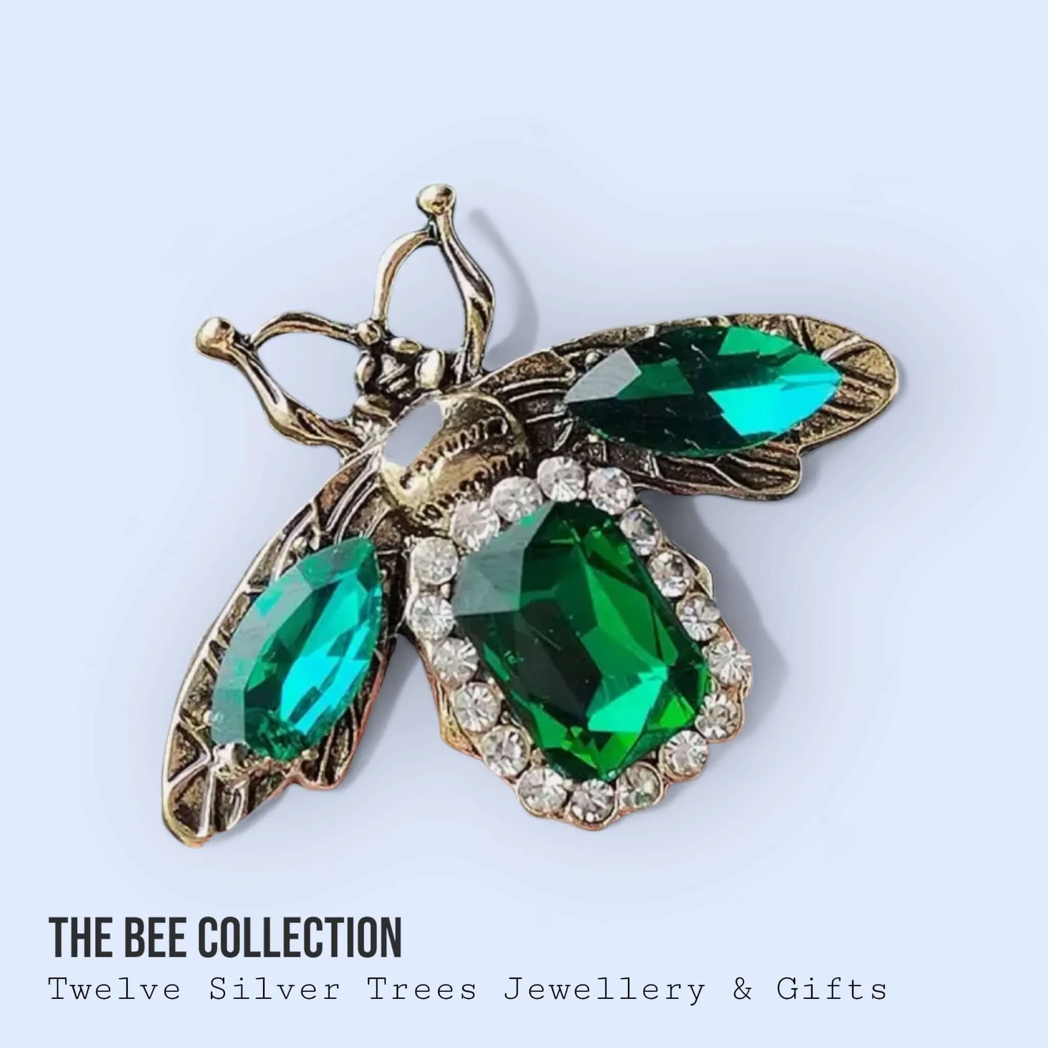 Vintage Style Bee Brooch
