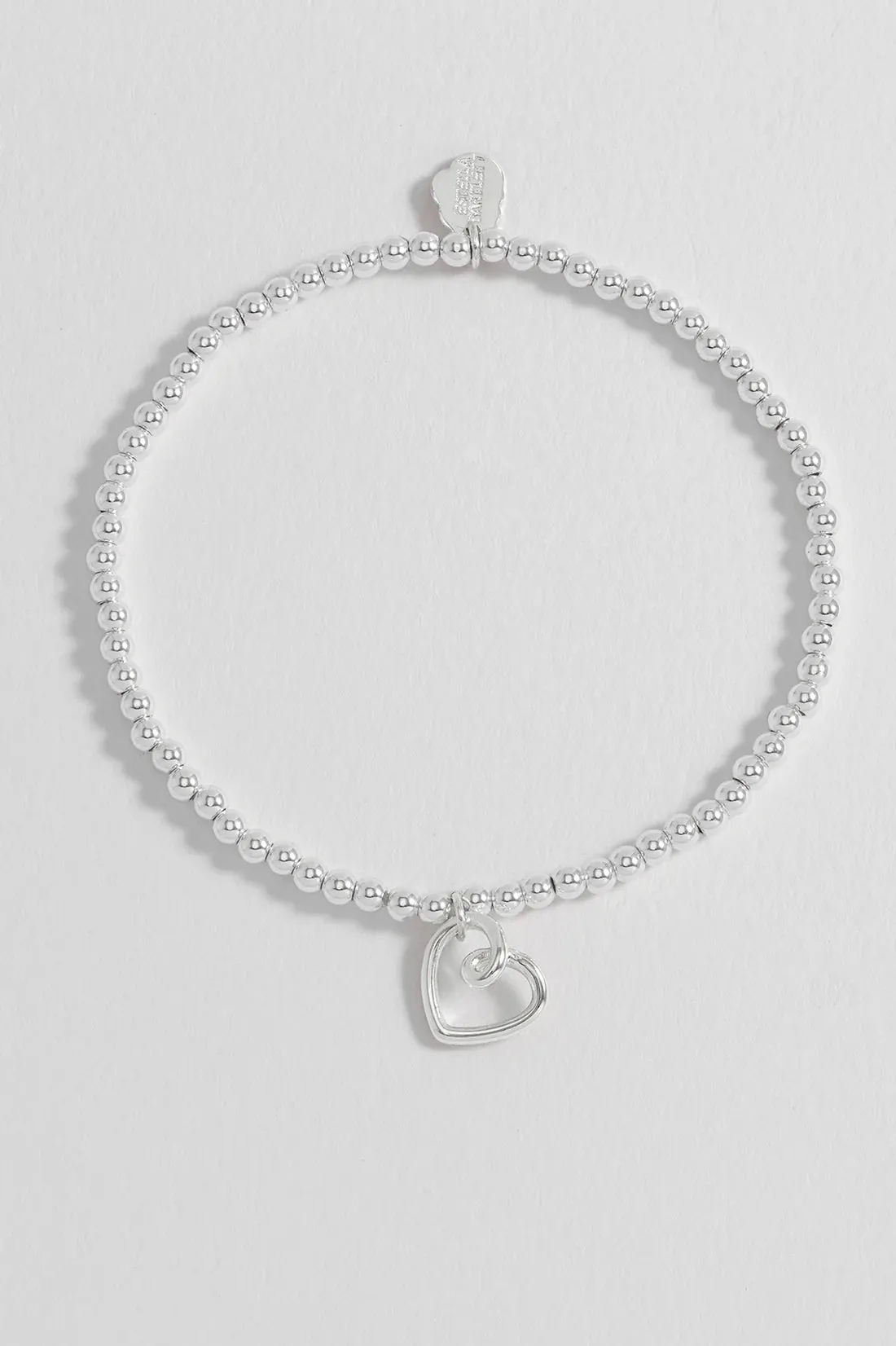 Wonderful Sister Doodle Heart Bracelet